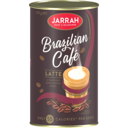 Photo of Jarrah Brazillian Cafe Latte Sweet Coffee Blend 250g