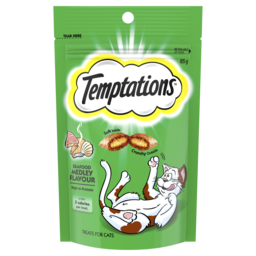 Photo of Temptations Cat Treats Seafood Medley 85g Bag 