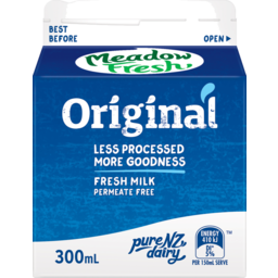 Photo of Meadow Fresh Milk Original 300ml