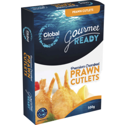 Photo of Global Seafoods Crumbed Prawn Cutlets 500g