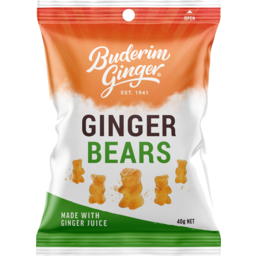 Photo of Buderim Snack Pack Ginger Bears