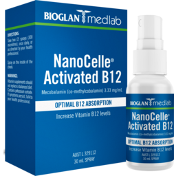 Photo of MEDLAB:ML Nanocelle Activated B12 Spray 30ml
