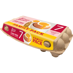 Photo of Farmer Brown Eggs Cage Free Barn Grade 7 Large 18 Pack 