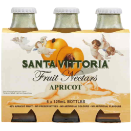 Photo of Santa Vittoria Fruit Nectar Apricot 6pk