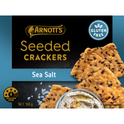 Photo of Arnotts Sea Salt Seeded Crackers 100g