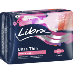 Photo of Libra Ultra Thin Pads Super Wings