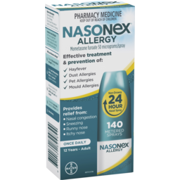 Photo of Nasonex Allergy Non-Drowsy 24 Hour Nasal Spray 140 Sprays