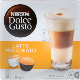 Photo of Nescafe Dolce Gusto Coffee Latte Macchiato 16 Cap