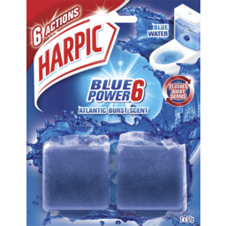 Photo of Harpic Blue Toilet Cleaner Block In Cistern 2 Pack 1