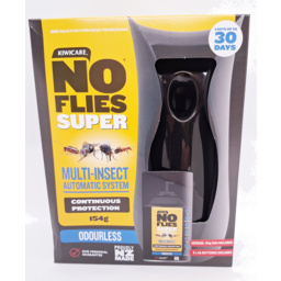 Photo of KIWICARE NO FLIES MULTI INSECT AUTOMATIC SYSTEM ODOURLESS 
