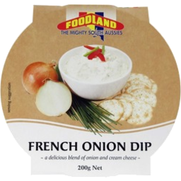 Photo of Foodland French Onion Dip 200g 