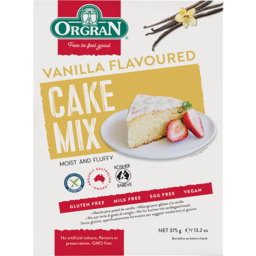 Photo of Orgran Gluten Free Vanilla Flavoured Cake Mix 375g