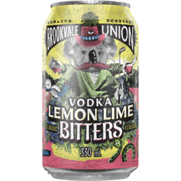 Photo of Brookvale Union Lemon, Lime & Bitters 4.0% Can 330ml