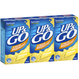 Photo of Sanitarium Up&Go Banana 3.0x250ml