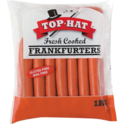 Photo of Top Hat Frankfurters 1kg
