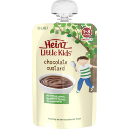 Photo of Heinz 1-3 years Little Kids Chocolate Custard Pouch 120gm