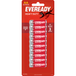 Photo of Eveready Red Label Heavy Duty Aa Batteries 10 Pack