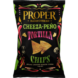 Photo of Proper Tortilla Chips Cheeza-Peno 150g