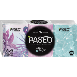 Photo of Paseo Facila Tissues Ultra Soft 4 Ply Pocket 6 Pack