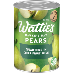 Photo of Wattie's Pear Quarters In Juice