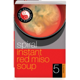 Photo of SPIRAL FOODS Instant Miso Red 5x7g