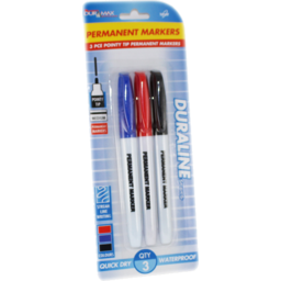 Photo of Permanent Markers Pointytip 3pack