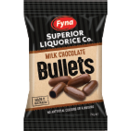 Photo of Fyna Milk Chocolate Licorice Bullet