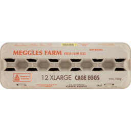 Photo of Meggles Cage Eggs Extra Large 12 Pack