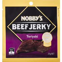 Photo of Nobby’S Beef Jerky Teriyaki 25g 25g