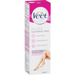 Photo of Veet Pure Hair Removal Cream Legs And Body Normal Skin