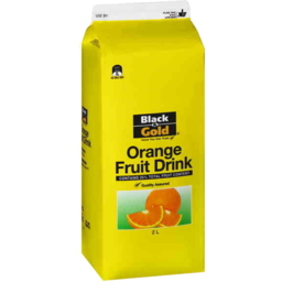 Photo of BLACK AND GOLD DRINK ORANGSE 2L