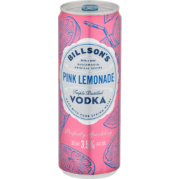 Photo of Billsons Vodka Pink Lemonade Can