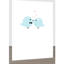 Photo of Card Bird Kiss Ea