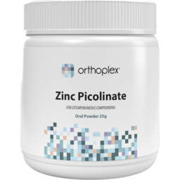 Photo of ORTHOPLEX WHITE Zinc Picolinate Oral Powder 25g