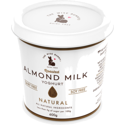 Photo of Wise Bunny Almond Milk Yoghurt Natural 600g