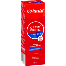 Photo of Colgate Optic White High Impact White Teeth Whitening Toothpaste with Hydrogen Peroxide