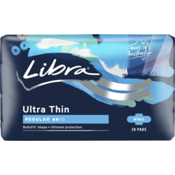 Photo of Libra Ultra Thin Regular Wings Sanitary Pads 20 Pack