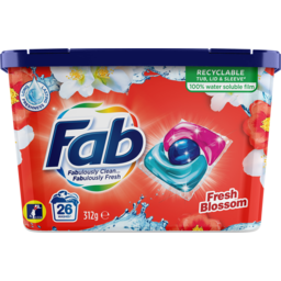 Photo of Fab Fresh Blossom Laundry Triple Capsules