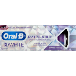 Photo of Oral-B 3dwhite Toothpaste Enamel Strong 95g