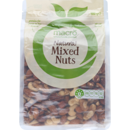 Photo of Macro Organic Raw Mixed Nuts 500g