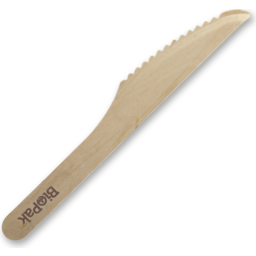 Photo of Biopak Knife Wooden 16cm
