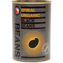 Photo of Spiral Organic Black Beans