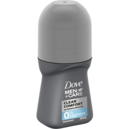 Photo of Dove Men Deodorant Roll On Clean Comfort Zero Aluminium 50 Ml 