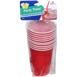 Photo of Red Plastic Cup 10pk