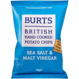 Photo of Burts Chips Sea Salt & Vinegar 150g