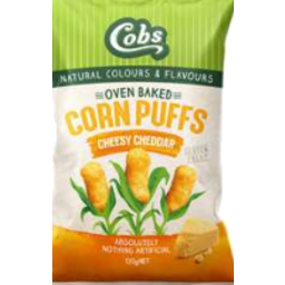 Photo of Cobs Corn Puffs Cheddar 120g