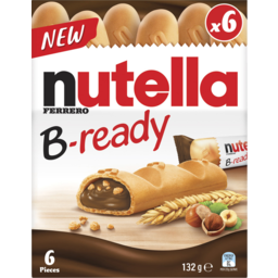 Photo of Nutella B-Ready Wafer Biscuits Multipack | 6 Bars (22g Each) 132g