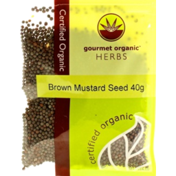 Photo of Gourmet Organic Mustard Seeds 40g
