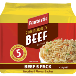 Photo of Fantastic Noodles Beef 5 Pack