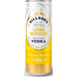Photo of Billson's Lemon Meringue Vodka Can 4pk